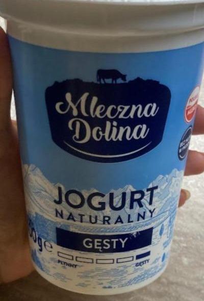 Fotografie - Jogurt naturalny gęsty Mleczna Dolina