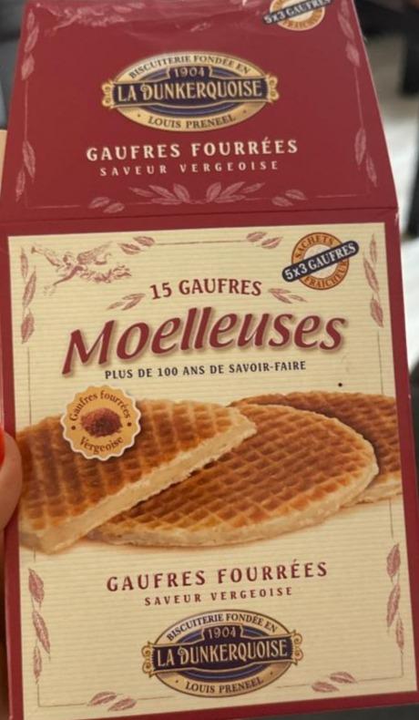 Fotografie - Moelleuses Gaufres fourrées La Dunkerquoise