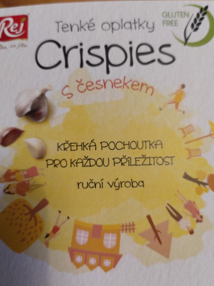 Fotografie - Tenké oplatky Crispies s česnekem Rej