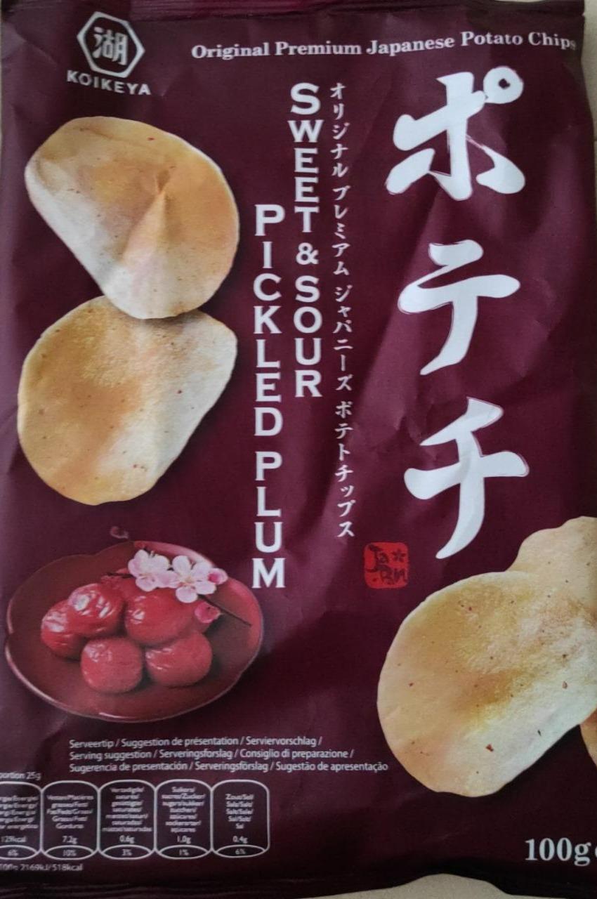 Fotografie - Sweet & Sour Pickled Plum potato chips