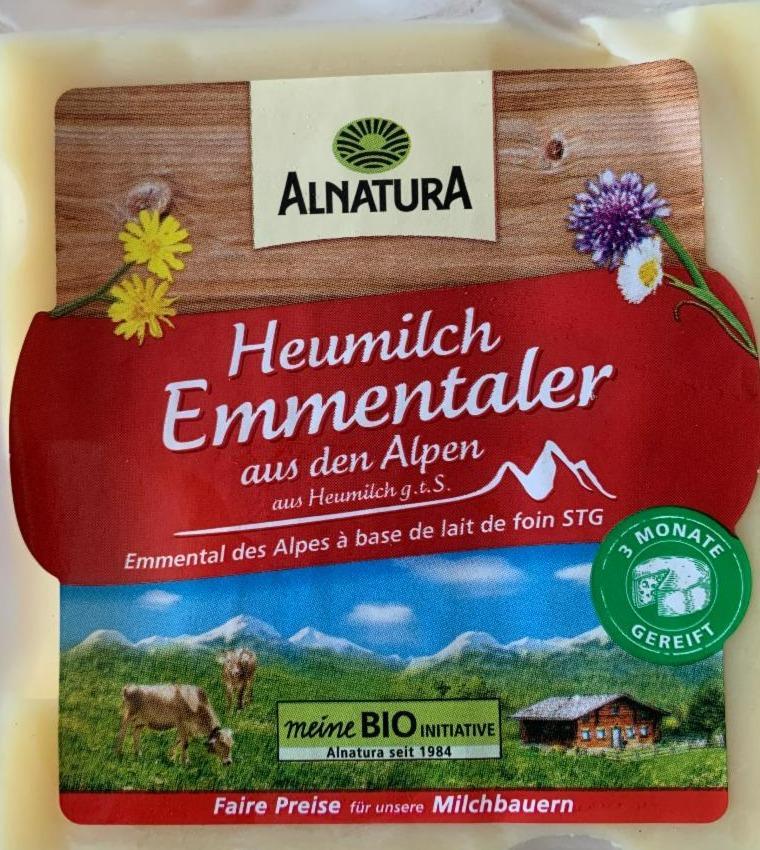 Fotografie - Heumilch Emmentaler Alnatura