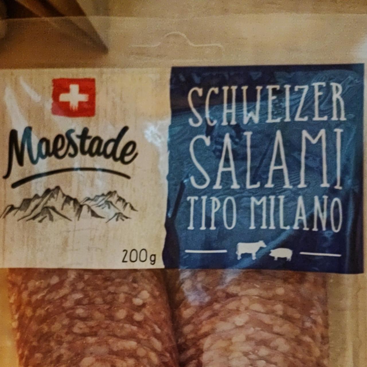 Fotografie - Schweizer salami tipo Milano Maestade