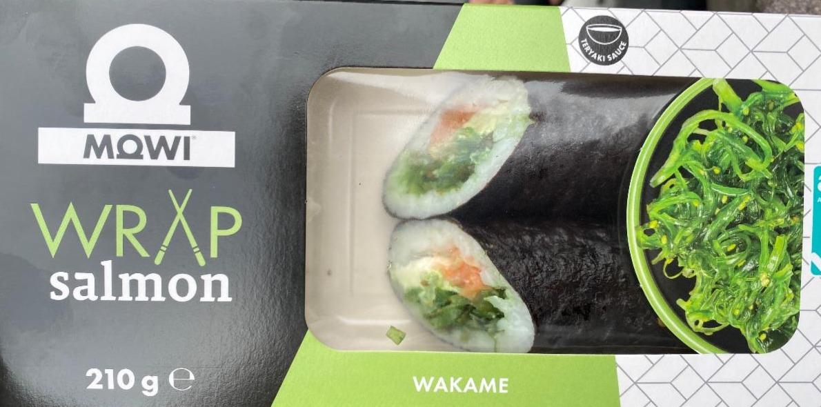 Fotografie - Wrap Salomon wakame Mowi