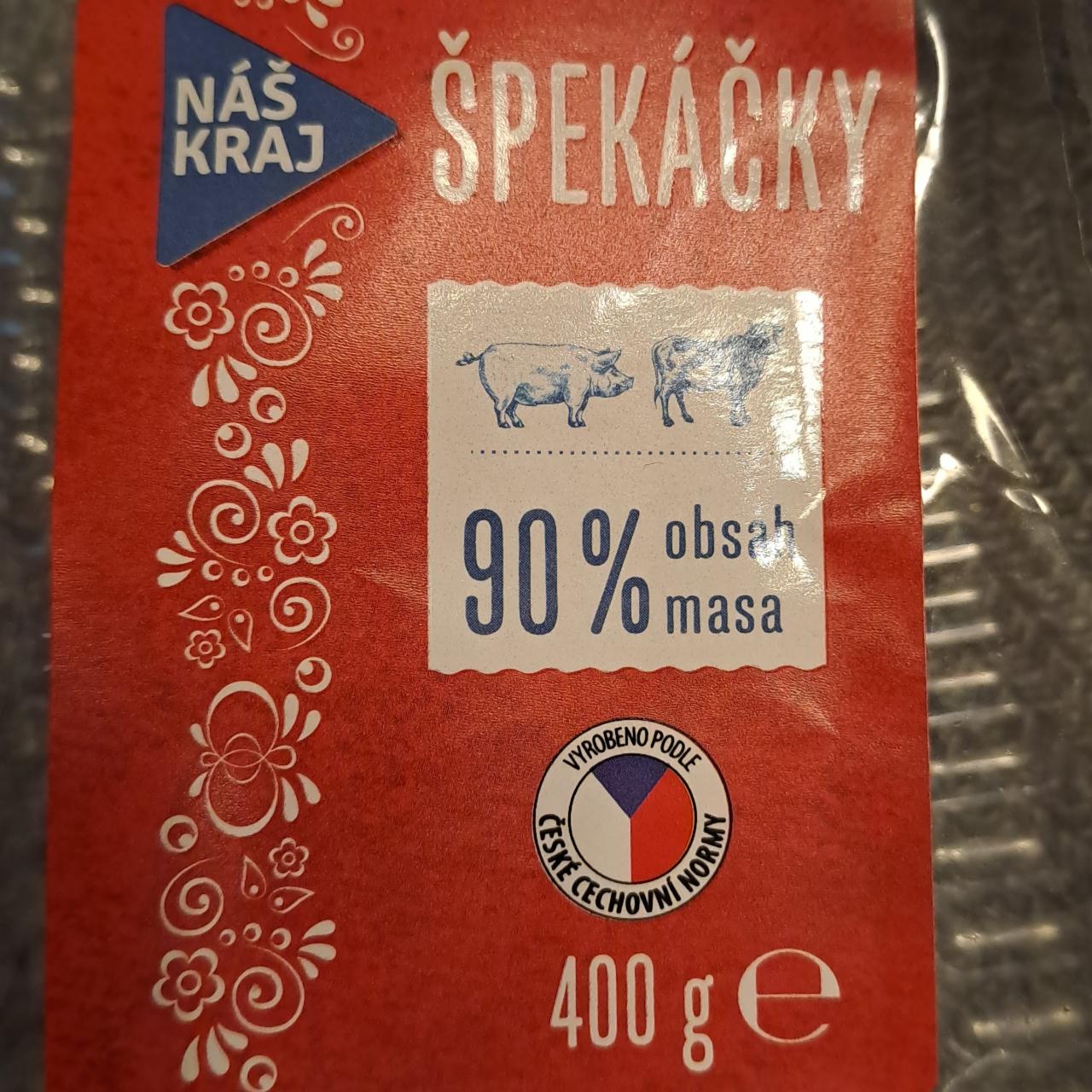 Fotografie - Špekáčky 90% masa Náš kraj