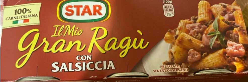 Fotografie - Il Mio Gran Ragù con Salsiccia Star