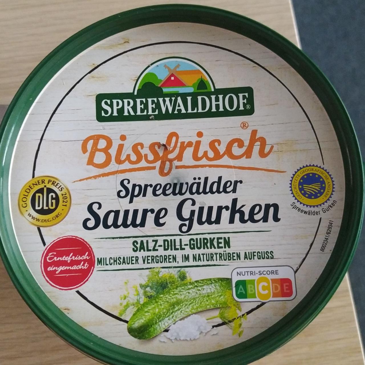 Fotografie - Bissfrisch Spreesälder Saure Gurken Spreewaldhof