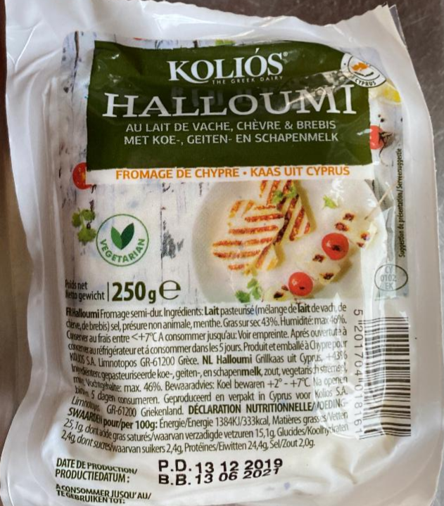 Fotografie - Halloumi Koliós