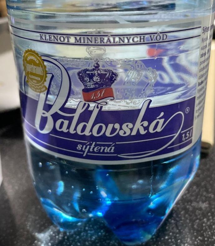 Fotografie - Baldovská minerální voda sycená