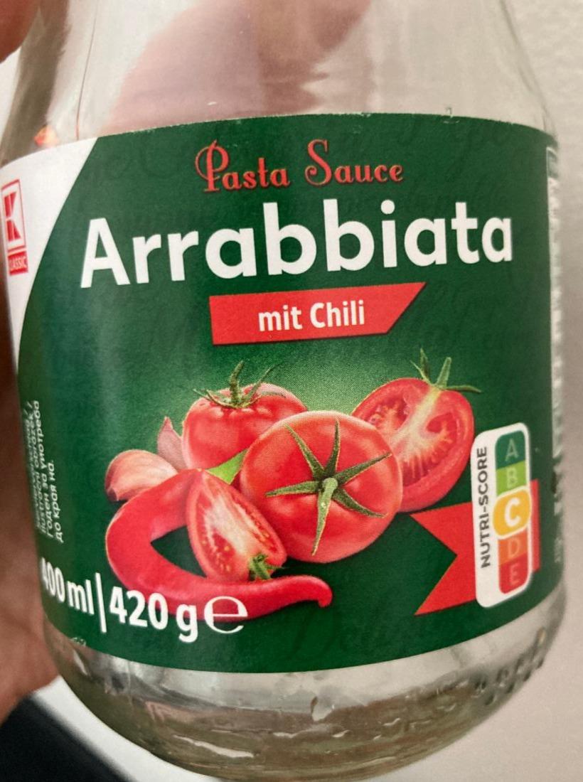 Fotografie - Pasta Sauce Arrabbiata mit Chili K-Classic