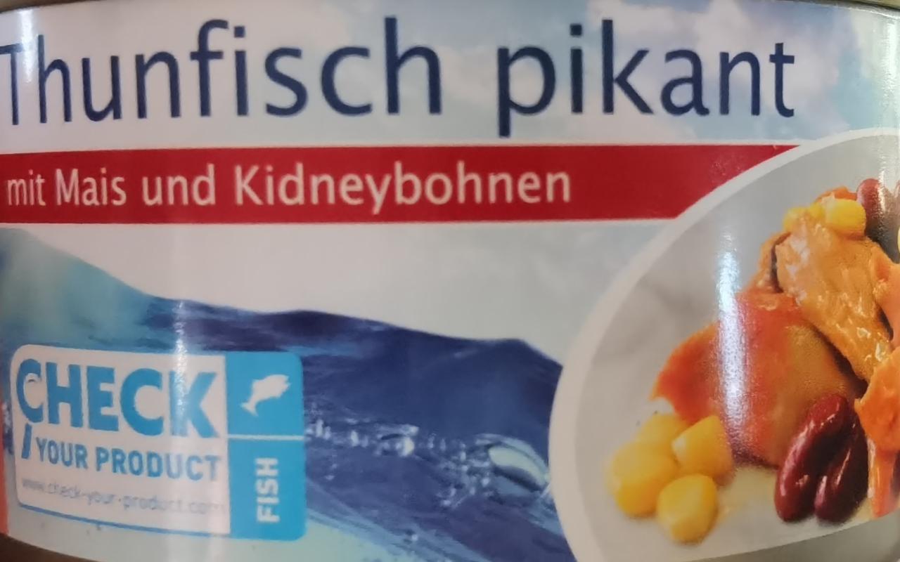 Fotografie - Thunfisch pikant mit Mais und Kidneybohnen Almare Seafood