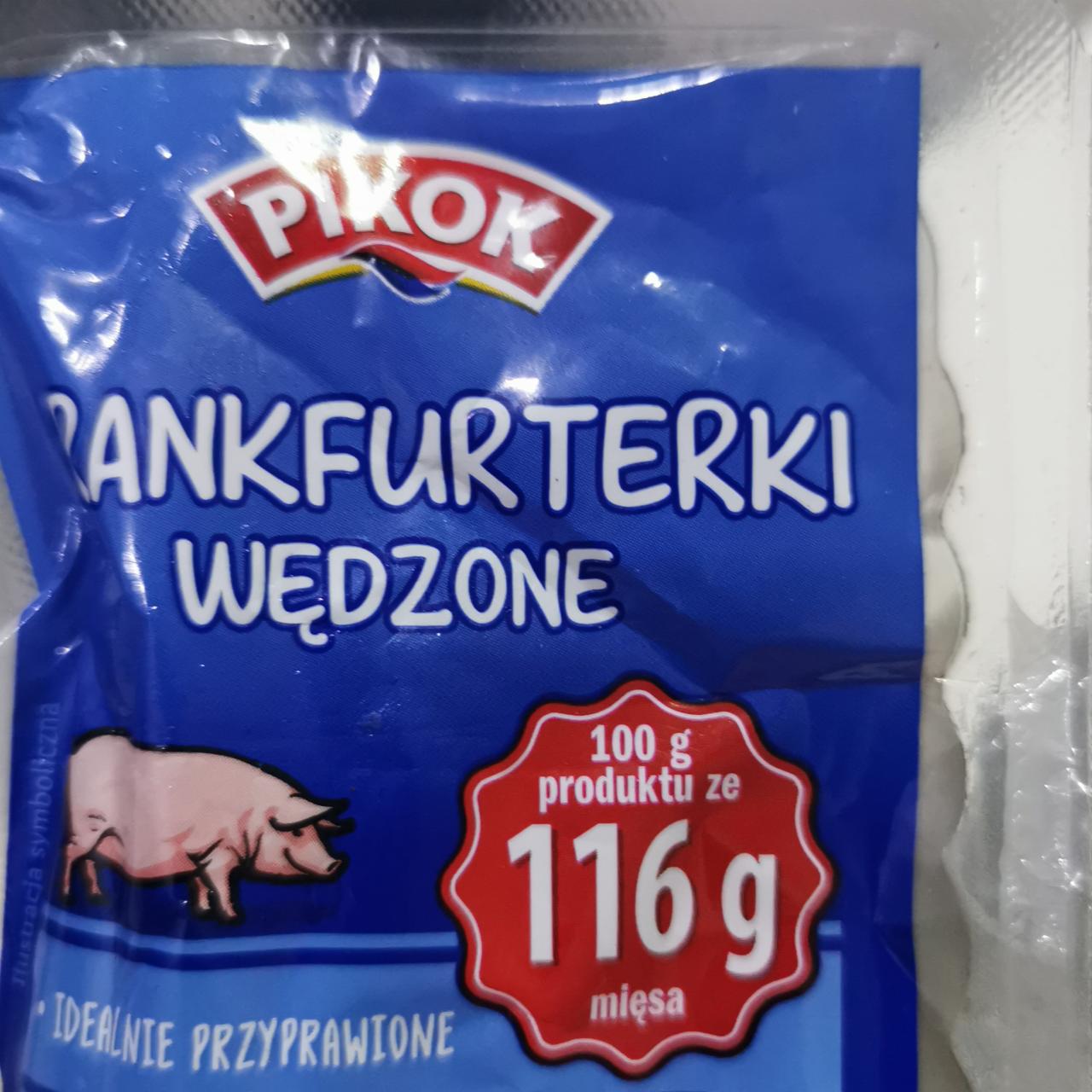 Fotografie - Frankfurterki wędzone Pikok