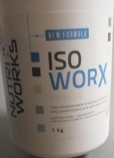 Fotografie - Iso Worx Vanilla NutriWorks