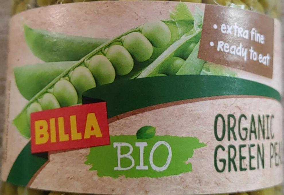 Fotografie - Organic Green Peas Billa Bio