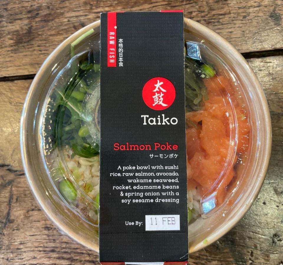 Fotografie - Salmon Poke Taiko