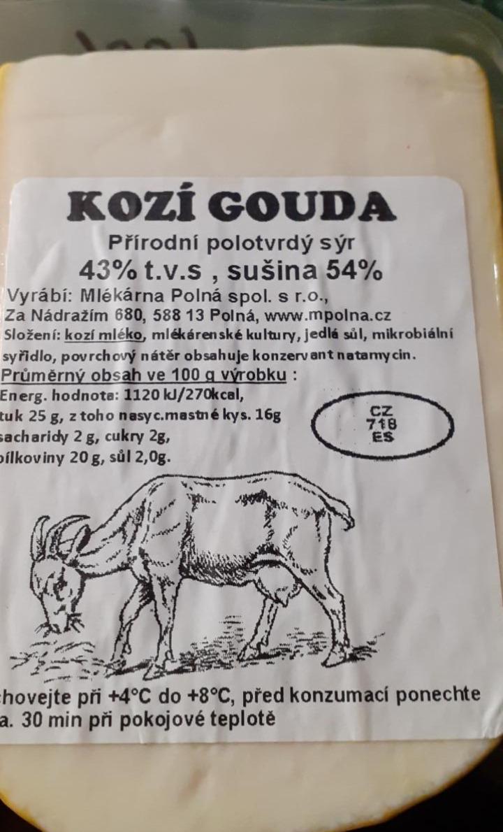 Fotografie - Kozí Gouda Mlékárna Polná