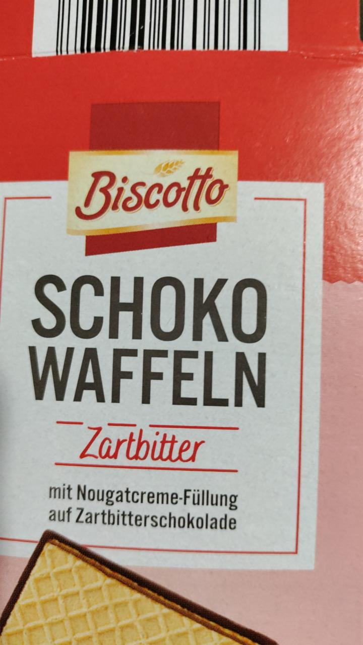 Fotografie - Schoko waffeln Zartbitter Biscotto