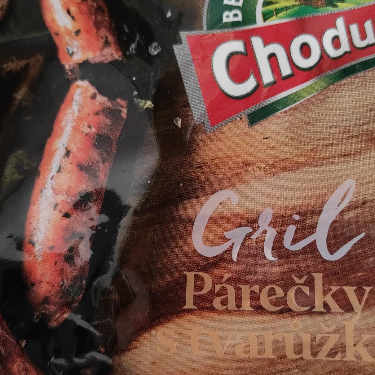 Fotografie - Gril párečky s tvarůžky Chodura