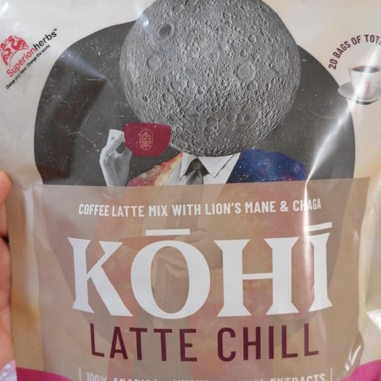 Fotografie - Kohi latte chill Superionherbs