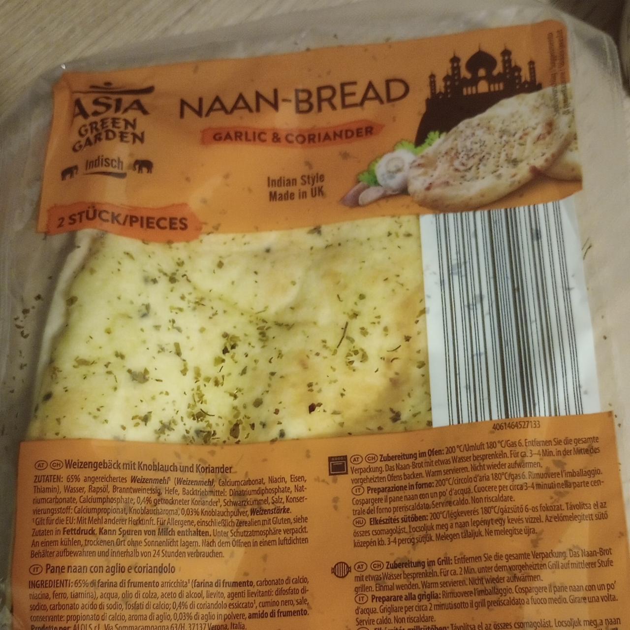 Fotografie - naan bread Asia Green Garden