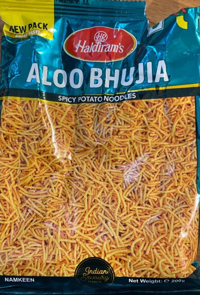 Fotografie - Aloo Bhujia spicy potato noodles Haldiram’s