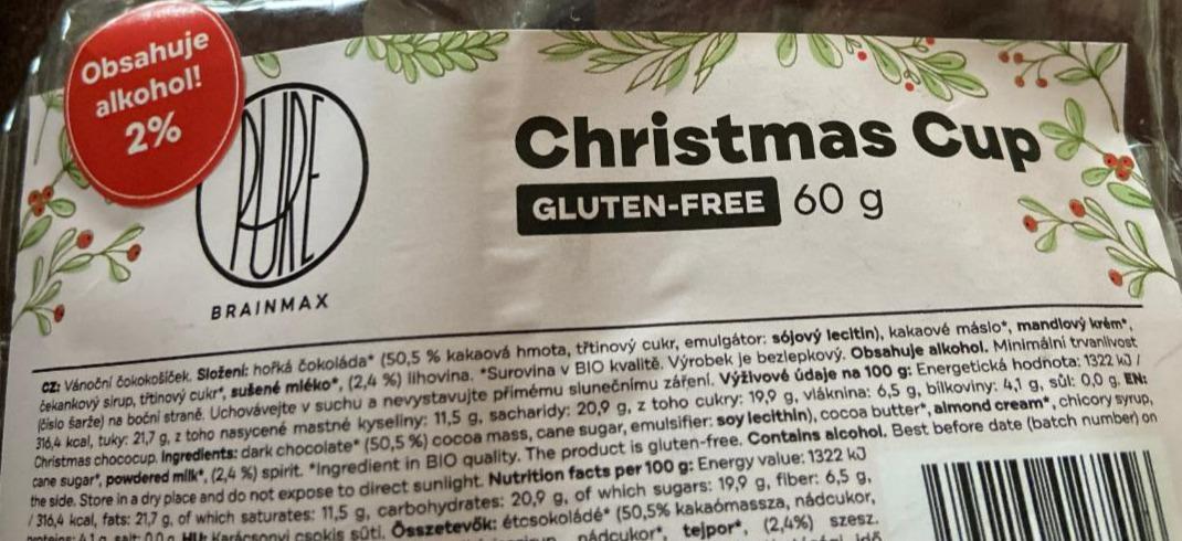 Fotografie - Christmas Cup Gluten-Free BrainMax