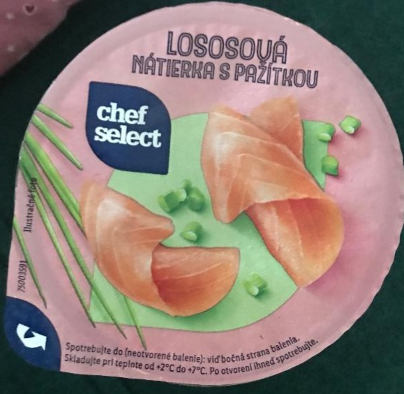 Fotografie - Lososová nátierka s pažítkou Chef Select