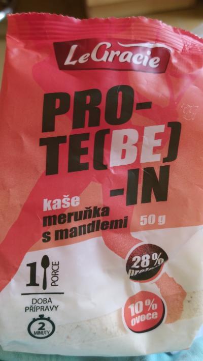 Fotografie - Pro-te(be)-in proteinová kaše meruňka s mandlemi