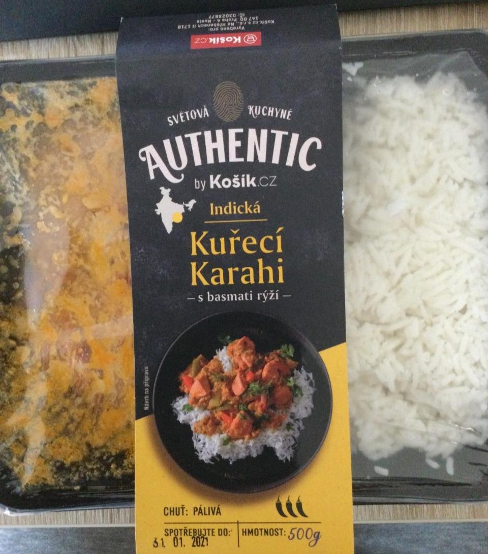 Fotografie - Kuřecí Karahi s basmati rýží Authentic by Košík.cz