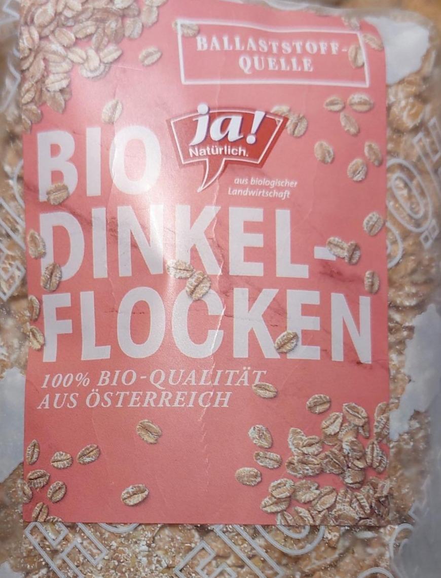 Fotografie - Bio Dinkel-flocken Ja! Natürlich.