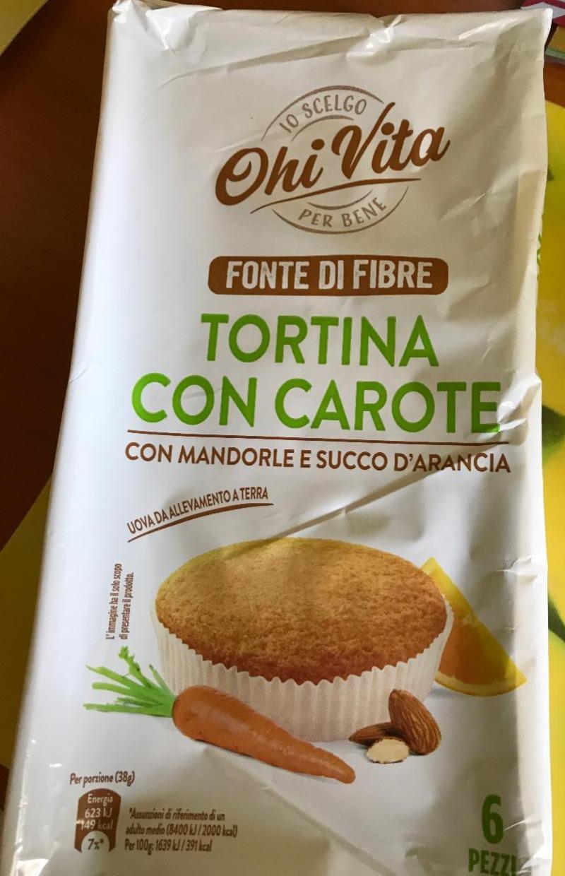 Fotografie - Tortina con Carote con mandorle e succo d'arancia Ohi Vita