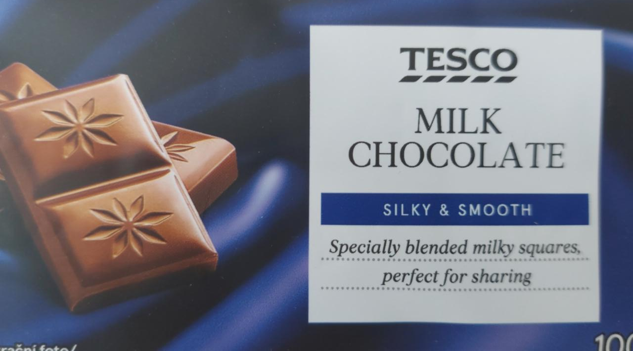 Fotografie - Milk chocolate Tesco