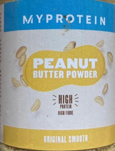 Fotografie - Peanut Butter Powder Myprotein