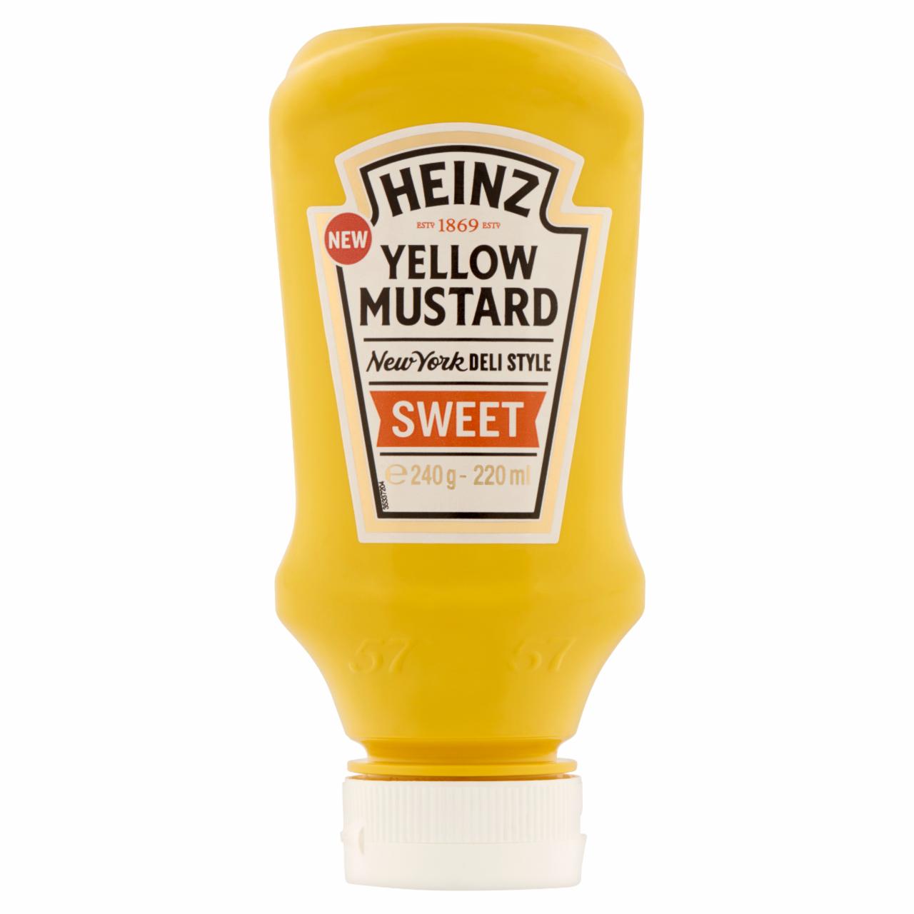 Fotografie - Yellow mustard honey (hořčice s medem) Heinz