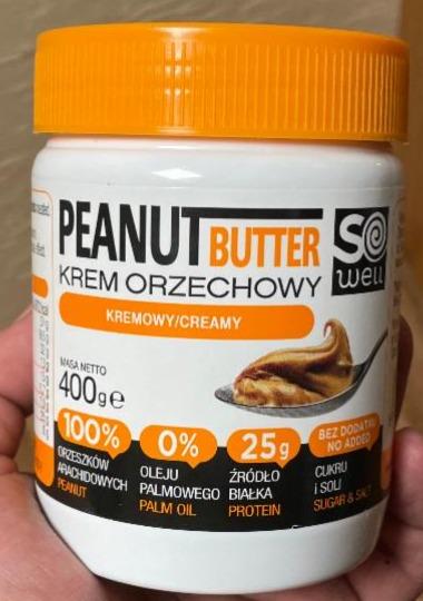 Fotografie - Peanut Butter Krem orzechowy kremowy So Well