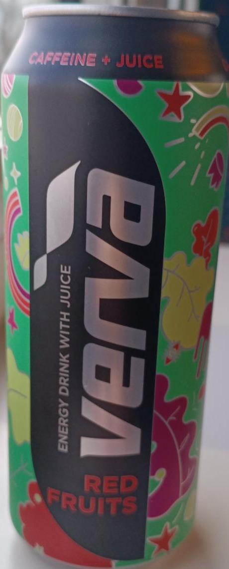 Fotografie - Verva energy drink red fruits