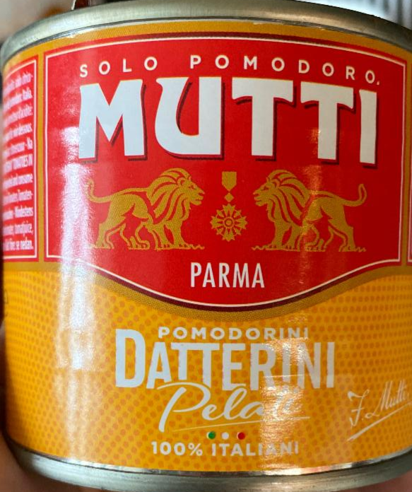 Fotografie - Pomodorini Datterini Pelati Mutti