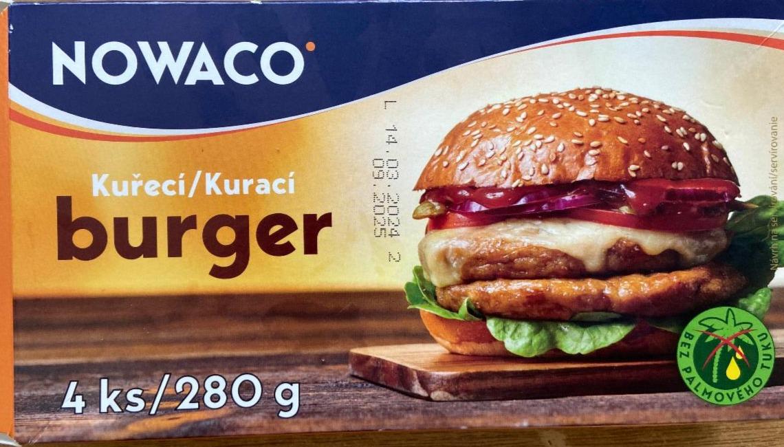 Fotografie - Kuřecí burger Nowaco