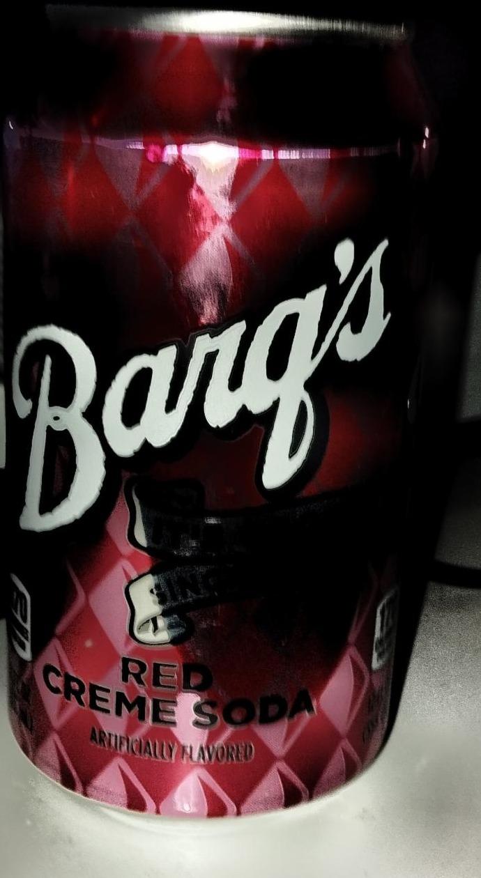 Fotografie - red creme soda barq's