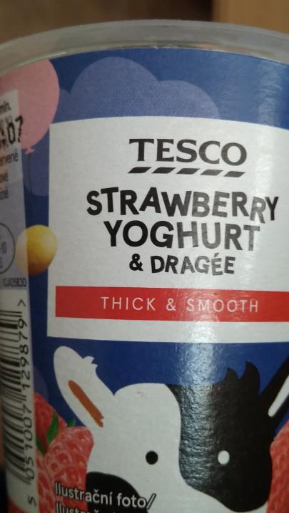 Fotografie - Strawberry Yoghurt & Dragée Tesco