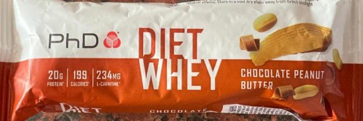 Fotografie - Phd Diet Whey chocolate peanut butter