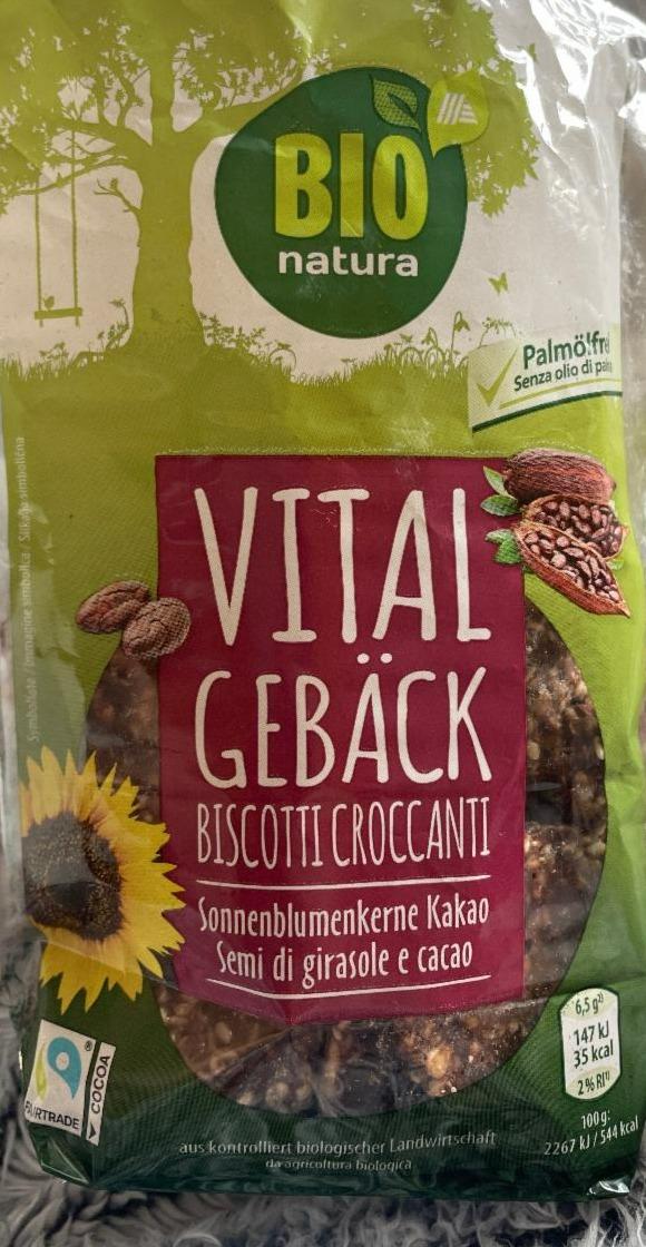 Fotografie - Vital gebäck Biscotti Croccanti Bio natura