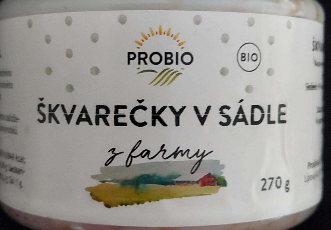 Fotografie - Škvarečky v sádle z farmy Probio