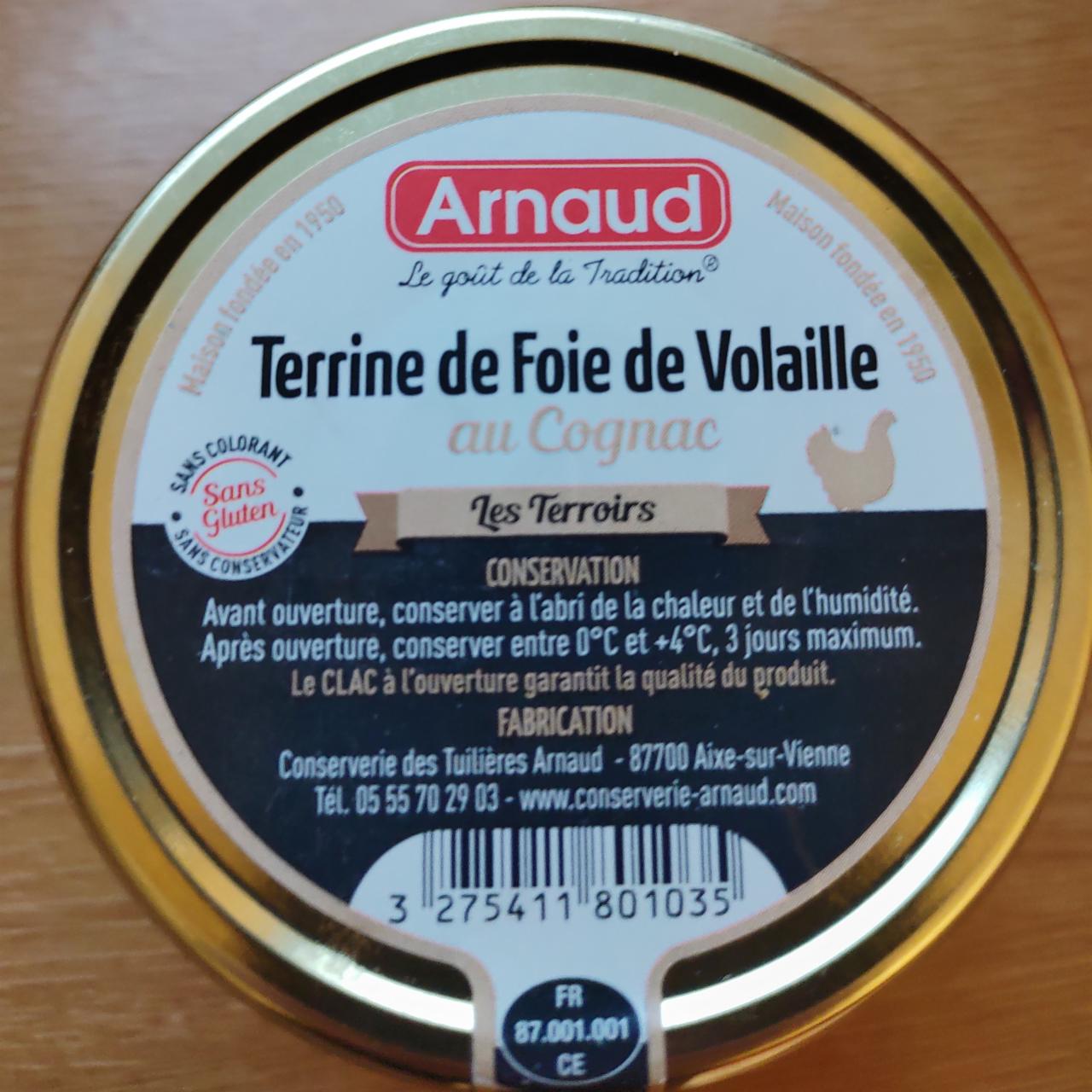 Fotografie - Terrine de Foie de Volaille au Cognac Arnaud