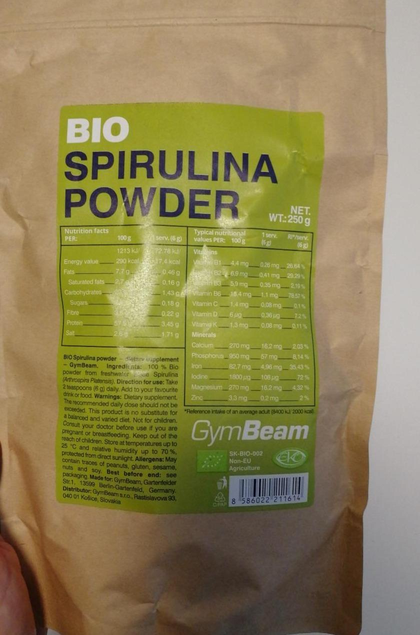 Fotografie - Bio spirulina power GymBeam