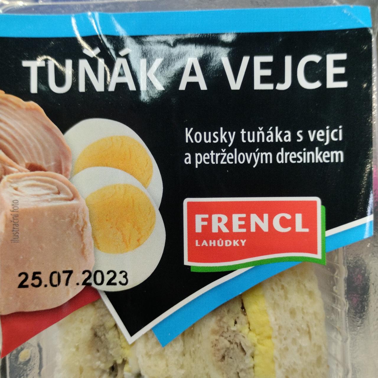 Fotografie - Sandwich tuňák a vejce Frencl