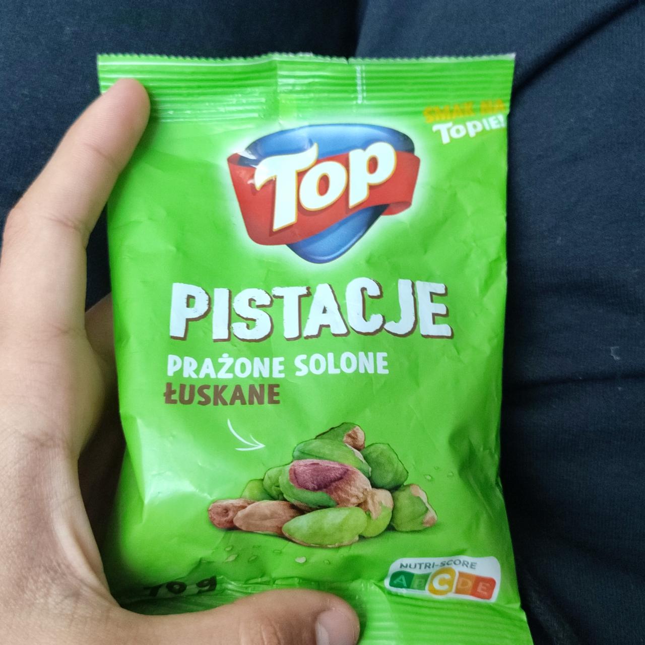 Fotografie - Pistacje prażone solone łuskane TOP