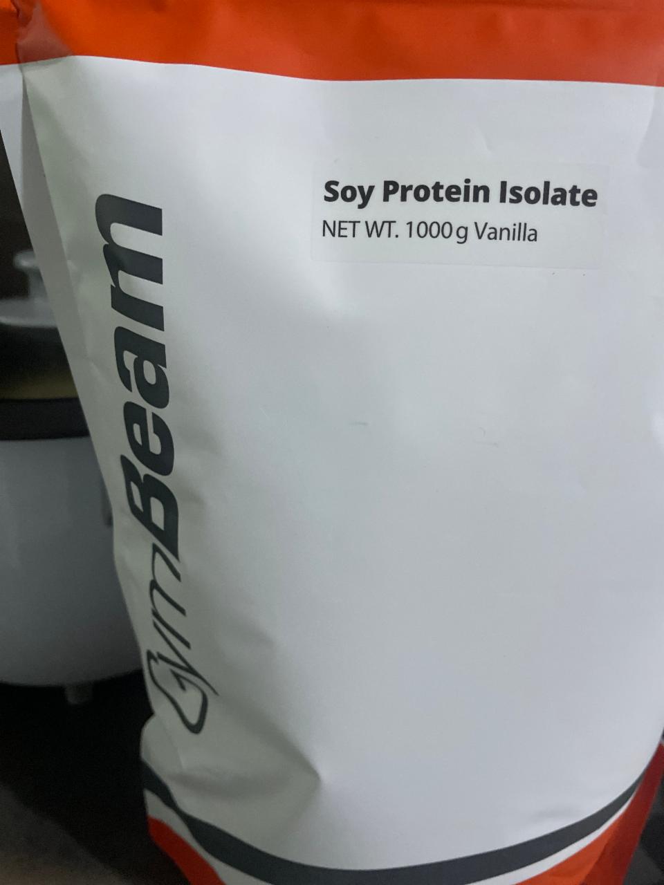 Fotografie - Soy protein isolate vanilla GymBeam