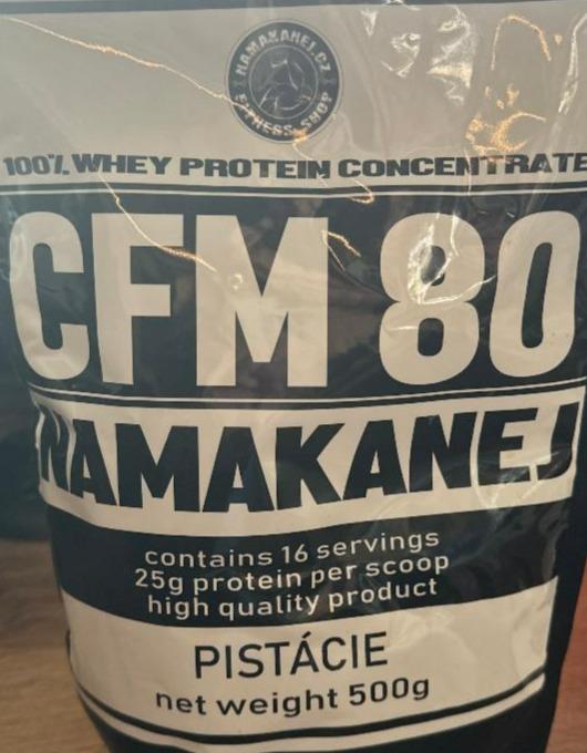 Fotografie - CFM 80 protein Pistácie Namakanej