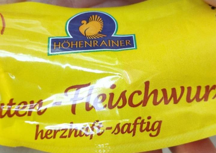 Fotografie - Puten-Fleischwurst herzhaft-saftig Höhenrainer