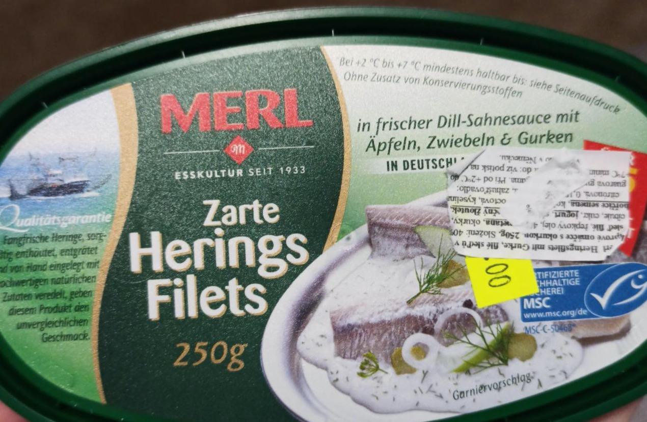 Fotografie - Zarte herings filets Merl